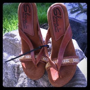 Wedge sandals